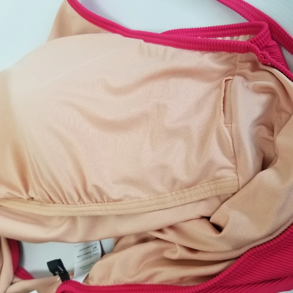 J Crew Ribbed One Strap One Piece Swimsuit Plus Size 24 NWT